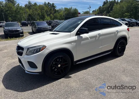 2016 Mercedes-Benz Gle Coupe 450 4Matic из США, поврежденный, VIN 4JGED6EB0GA014374